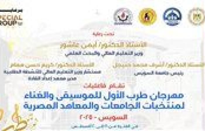 جامعة السويس تتحول إلى مسرح للألحان… انطلاق مهرجان طرب الأول للموسيقى والغناء