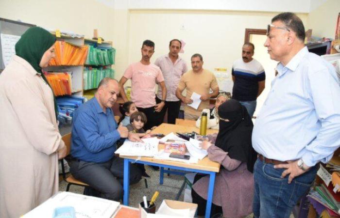 مدير تعليم بورسعيد يتفقد مدارس الحى الإماراتي استعداداً لبدء العام الدراسي الجديد