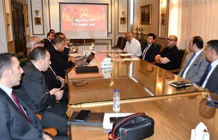 وزير الرياضة ورئيس الأولمبية يستعرضان خطط الاستعدادات لاولمبياد لوس أنجلوس