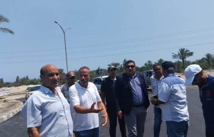 رئيس الجهاز: التصدي للتعديات والإشغالات ورفع كفاءة الطرق بدمياط الجديدة