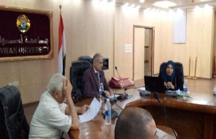 جامعة أسوان ترفع درجة الاستعداد لاستقبال العام الجامعي الجديد