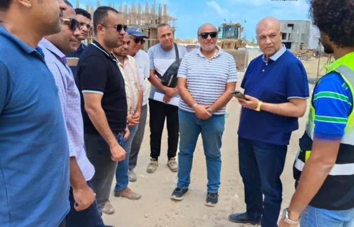تنفيذًا لتكليفات وزير الإسكان .. «عمران» فى جولة ميدانية لمتابعة مشروعات القرى السياحية