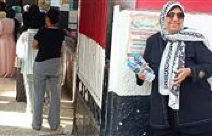 الفيوم.. توزيع المياه والشيكولاتة على طلاب الثانوية العامة بامتحانات الدور الثاني