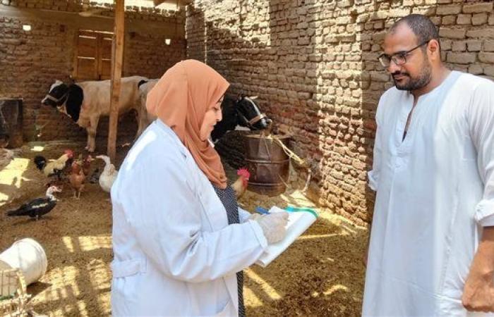 الخدمات البيطرية تنفذ 9 آلاف زيارة للتقصي عن الأمراض الوبائية خلال يوليو