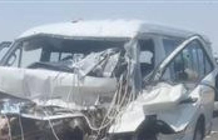 تفاصيل حادث تصادم على طريق المنصورة_جمصة