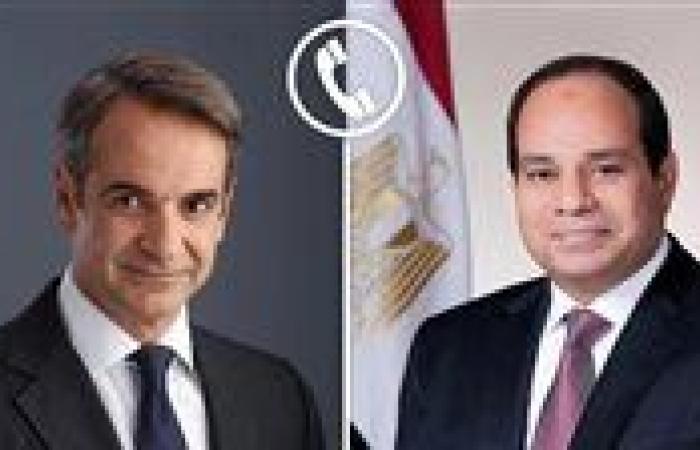 الرئيس السيسي يبحث سبل تعزيز التعاون المشترك بين مصر واليونان