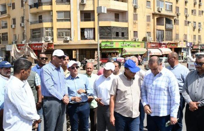 محافظ أسوان يوجه ببدء التشجير لحماية المواطنين من حرارة الشمس