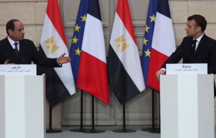اتصال هاتفي بين الرئيس السيسي ورئيس فرنسا