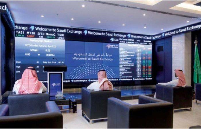 انخفاض مؤشر الأسهم السعودية ليغلق عند مستوى 10878.07 نقطة