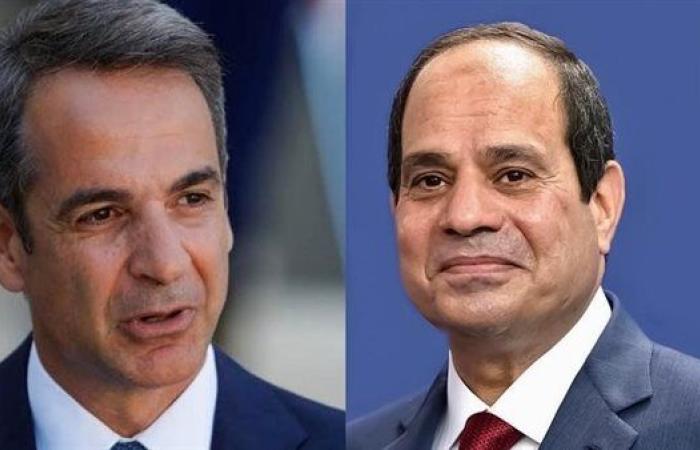 حرب غزة والتعاون في الطاقة والكهرباء تتصدر مباحثات السيسي ورئيس وزراء اليونان