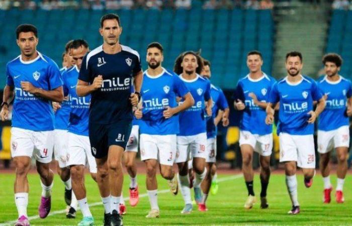 تشكيل الزمالك لمواجهة مودرن سبورت فى الدورى الممتاز