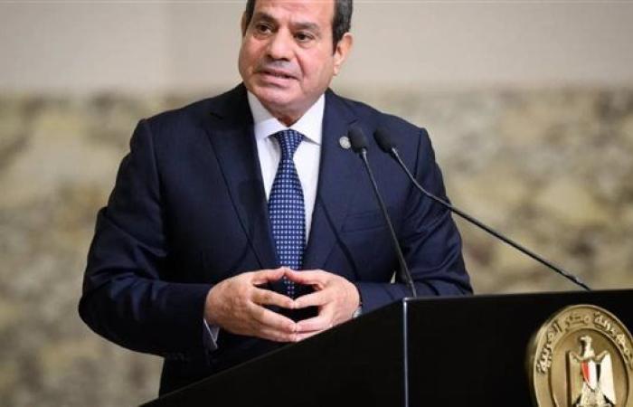 الرئيس السيسى يصل مطار نيوم بالسعودية والأمير محمد بن سلمان فى استقباله