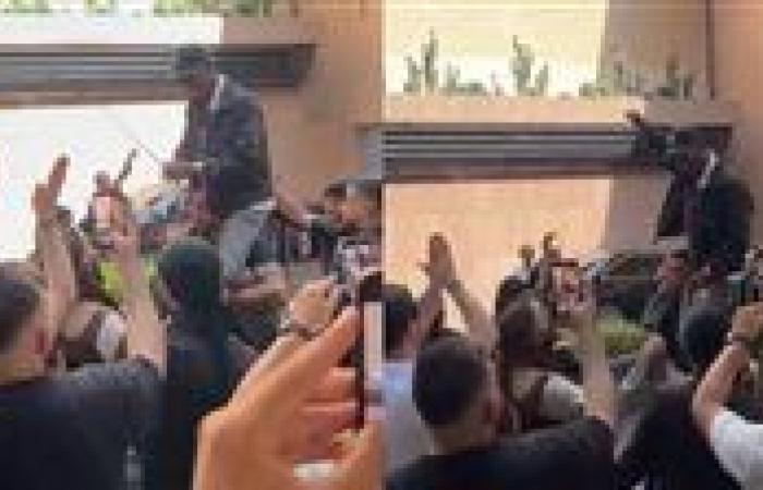 أي نجم لازم يتم اعتماده منهم.. محمد رمضان محمول على الأكتاف من الجمهور اللبناني