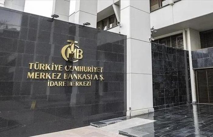 ارتفاع احتياطي النقدي الأجنبي بالبنك المركزي التركي إلى 176 مليار دولار
