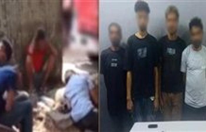 الداخلية تنجح في القبض على اصحاب فيديو تعاطي المخدرات بالعبور