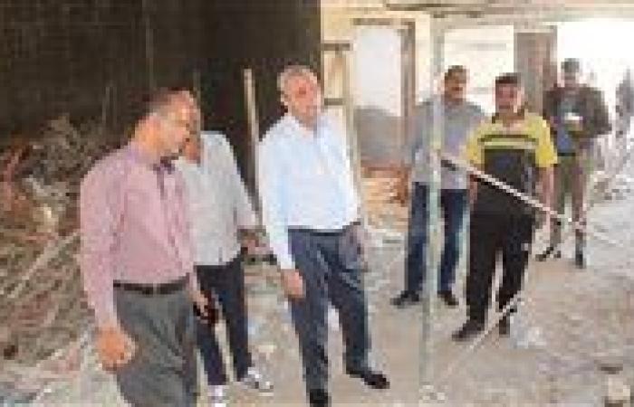 محافظ الغربية يتفقد المشروعات التنموية والخدمية بالمحلة الكبرى