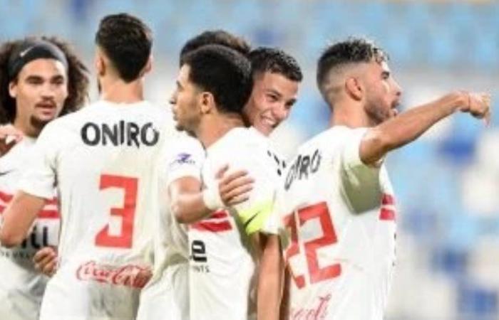 انطلاق مباراة الزمالك ومودرن سبورت بالدورى