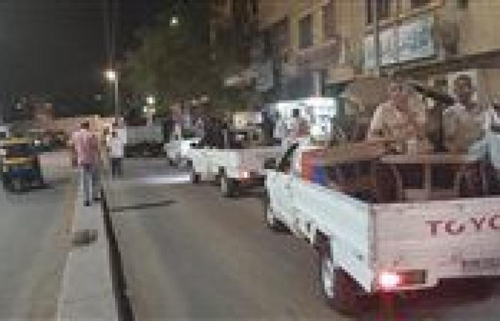 إزالة 1025 حالة إشغال وإغلاق وتشميع 30 مقهى مخالف يديرها جنسيات أفريقية بأسوان