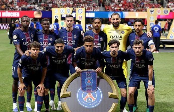 تشكيل باريس سان جيرمان ضد أنجيه في الدوري الفرنسي