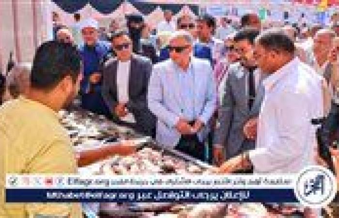 محافظ الإسماعيلية يفتتح مبادرة أسماك البلد لأهل البلد في أسبوعها الثامن على التوالي