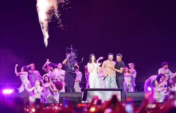 ويجز يشعل حفل مهرجان العلمين الجديدة