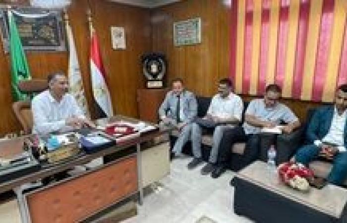 الفرماوي يعقد الاجتماع التنسيقي لمسؤولي الكيانات الشبابية بالقليوبية.