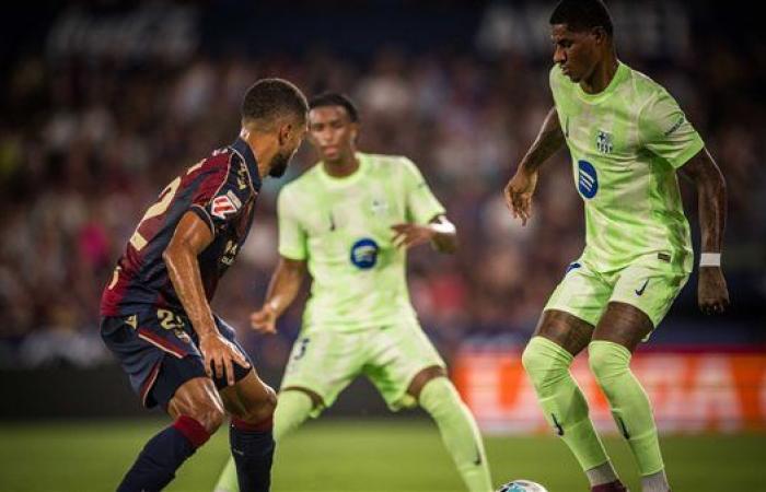 برشلونة ينجو من فخ ليفانتي بفوز مثير في الدوري الإسباني