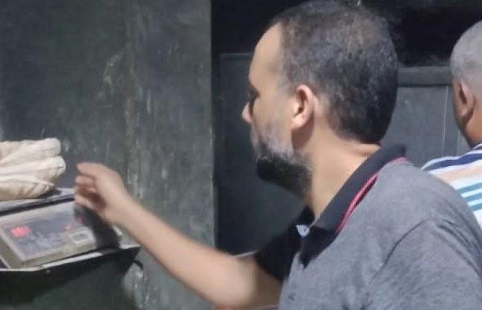 حمله تفتيشيه علي المخابز والأسواق بدسوق بكفرالشيخ