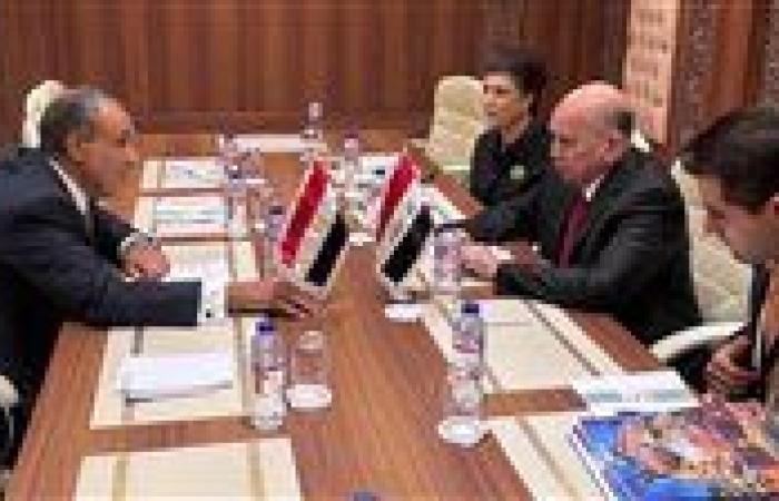 مصر والعراق تؤكدان تعزيز وصول التبادل التجارى المشترك الى مليار دولار