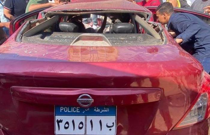 إصابة مجند شرطة في حادث تصادم بطريق مصر – الإسماعيلية الصحراوي