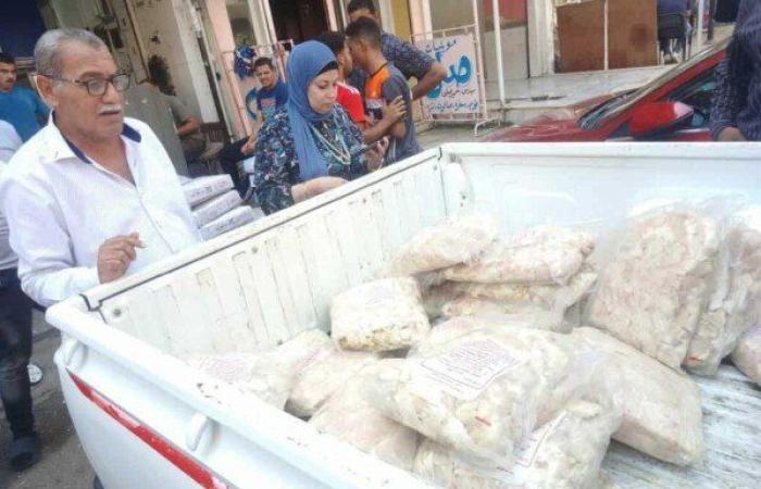 ضبط 3 أطنان دقيق مجهول المصدر و144 كيلو جاج فاسد في بورسعيد