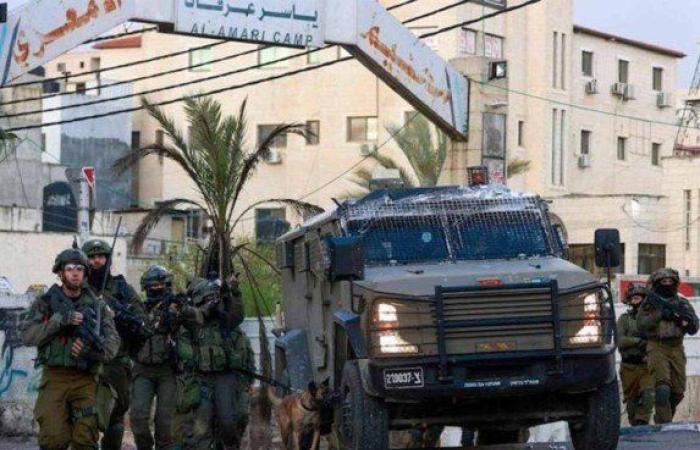 ارتفاع حصيلة اقتحام الاحتلال الإسرائيلي وسط رام الله والبيرة بالضفة الغربية إلى 24 مصابا