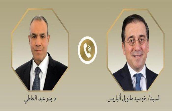 هاتفياً.. مصر وإسبانيا تبحثان العلاقات الثنائية ووقف إطلاق النار في غزة