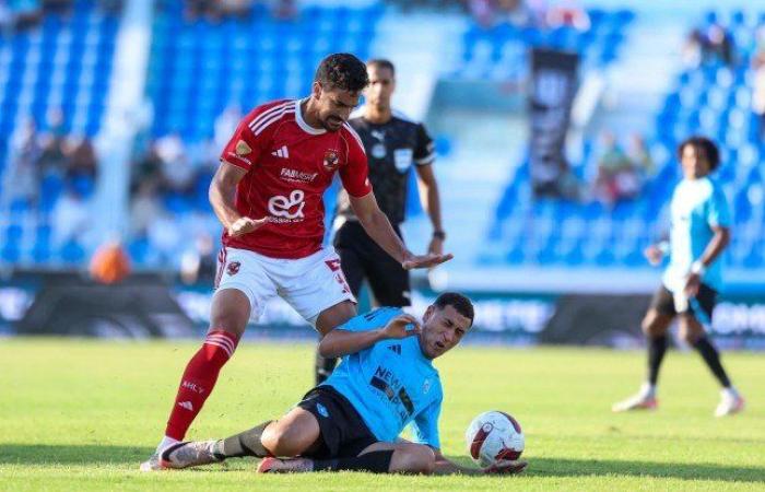 الأهلي يسقط في فخ التعادل أمام غزل المحلة