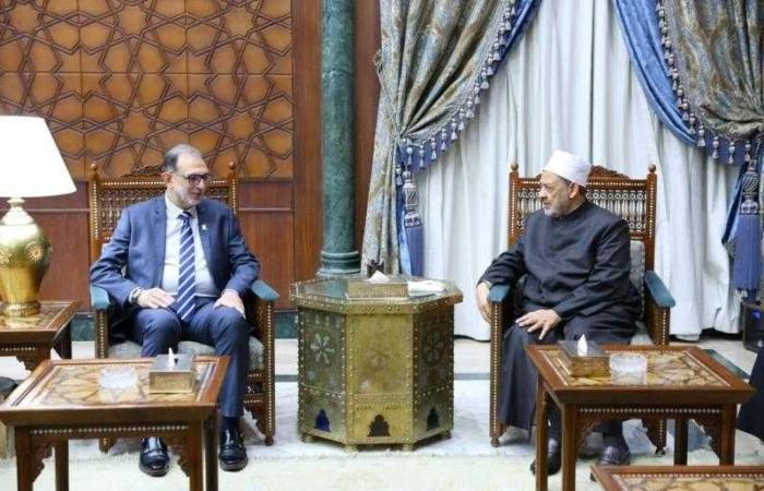 شيخ الأزهر يستقبل رئيس الهيئة القومية لسلامة الغذاء ويبحثان سبل التعاون لخدمة طلاب الأزهر