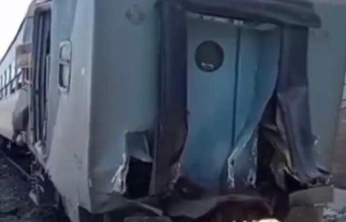 عاجل.. لحظات رعب على قضبان الإسكندرية.. تصادم قطارين يُسفر عن 3 إصابات