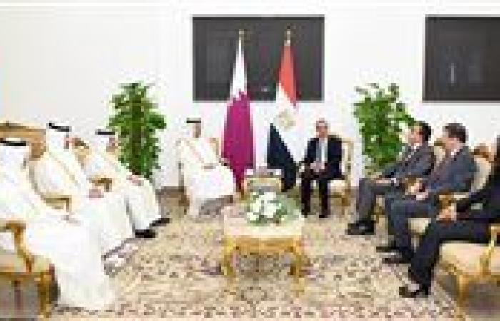 انعقاد أعمال اللجنة العليا المصرية القطرية المشتركة بمدينة العلمين