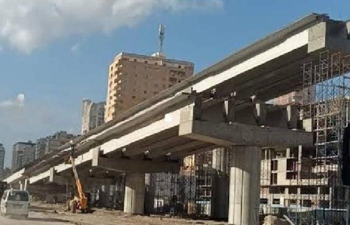 غلق مؤقت لـ شارع 45 بالإسكندرية لاستكمال أعمال كوبري السادات و تحديد مسارات بديلة