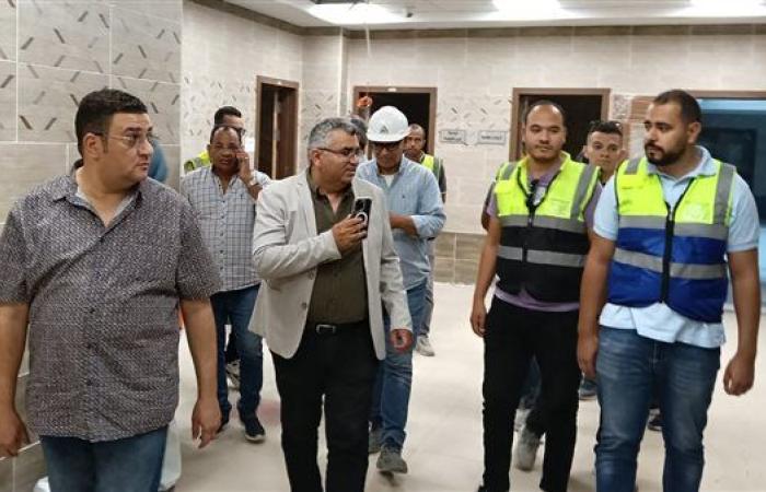 مساعد وزير الصحة يتفقد مشروع إنشاء مستشفى العبور التخصصي تمهيدًا لتشغيله ..صور