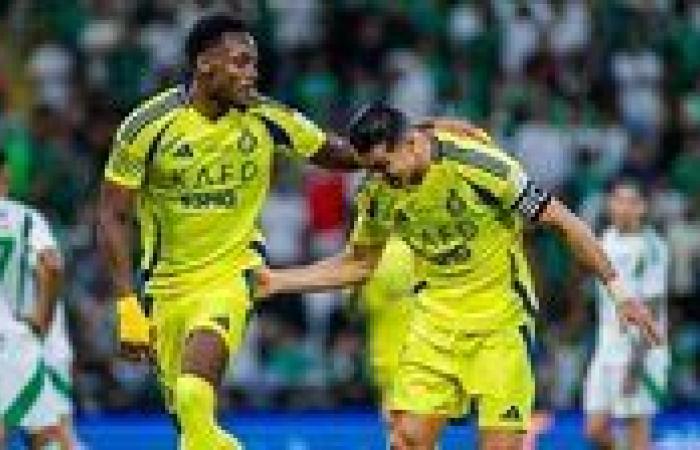 التشكيل الرسمي لمباراة النصر والتعاون في دوري روشن السعودي