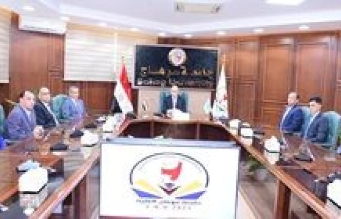 بدء الدراسة بجامعة سوهاج الاهلية للعام الجامعي 2025-2026