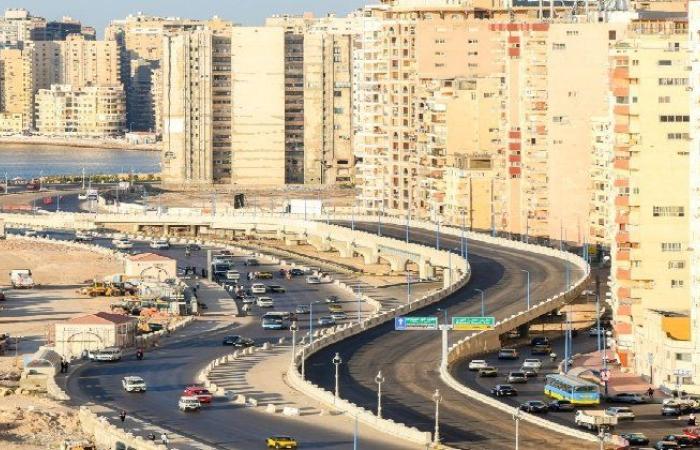 غداً.. فتح كوبري محمد نجيب بالإسكندرية للتشغيل التجريبي
