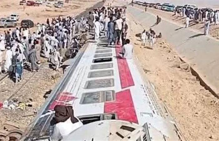 أول تعليق من هيئة السكة الحديد على حادث انقلاب قطار مطروح ـ القاهرة