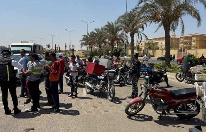 أمن القاهرة يشن حملات أمنية ومرورية بشوارع العاصمة