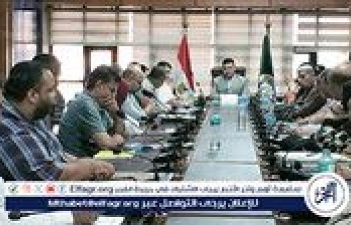 تفاصيل اجتماع السكرتير العام لمتابعة تنفيذ الموجة الـ27 لإزالة التعديات وتقنين أملاك الدولة والمتغيرات المكانية