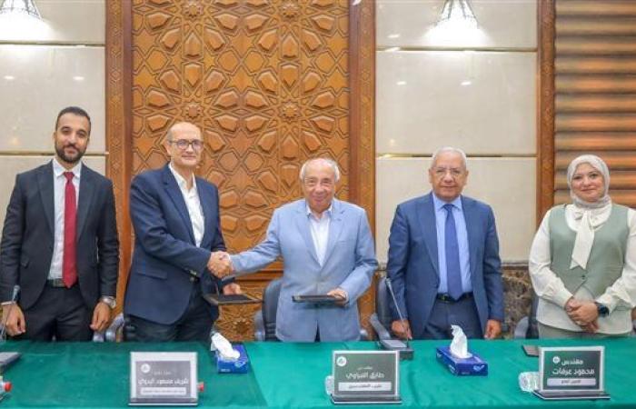 نقيب المهندسين يوقع بروتوكول تعاون مع كلية الهندسة بجامعة المنصورة