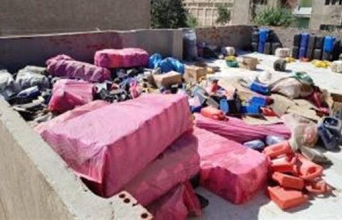 ضبط مصنع لتدوير زيوت السيارات مجهولة المصدر بالإسكندرية