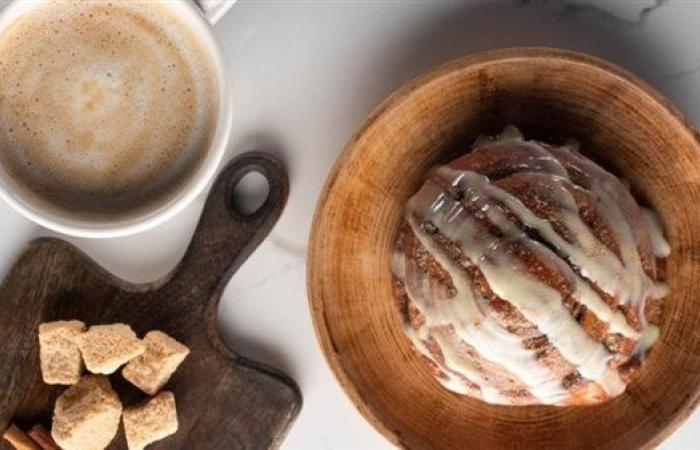 طريقة عمل السينابون بالجبن الكريمي في الميكروويف