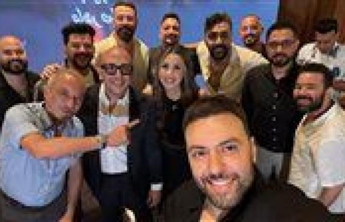 مدين يشارك جنات احتفالية ألبومها الجديد بعد نجاح "فات بكرة"