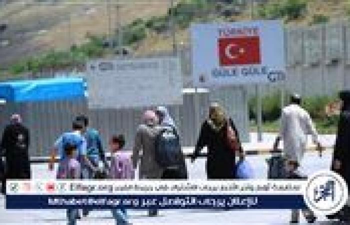 تركيا تعلن عودة 475 ألف سورى إلى بلادهم
